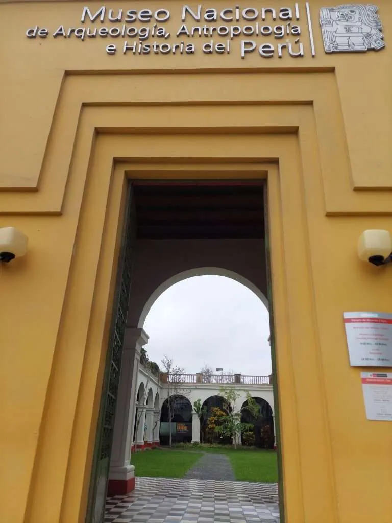 Entrance to the museum