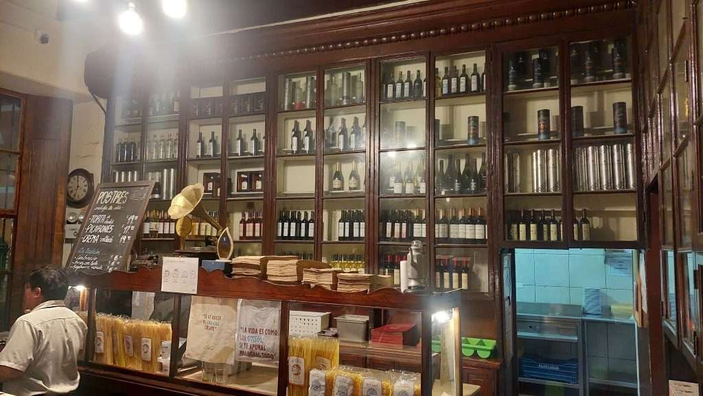 Queirolo's main bar