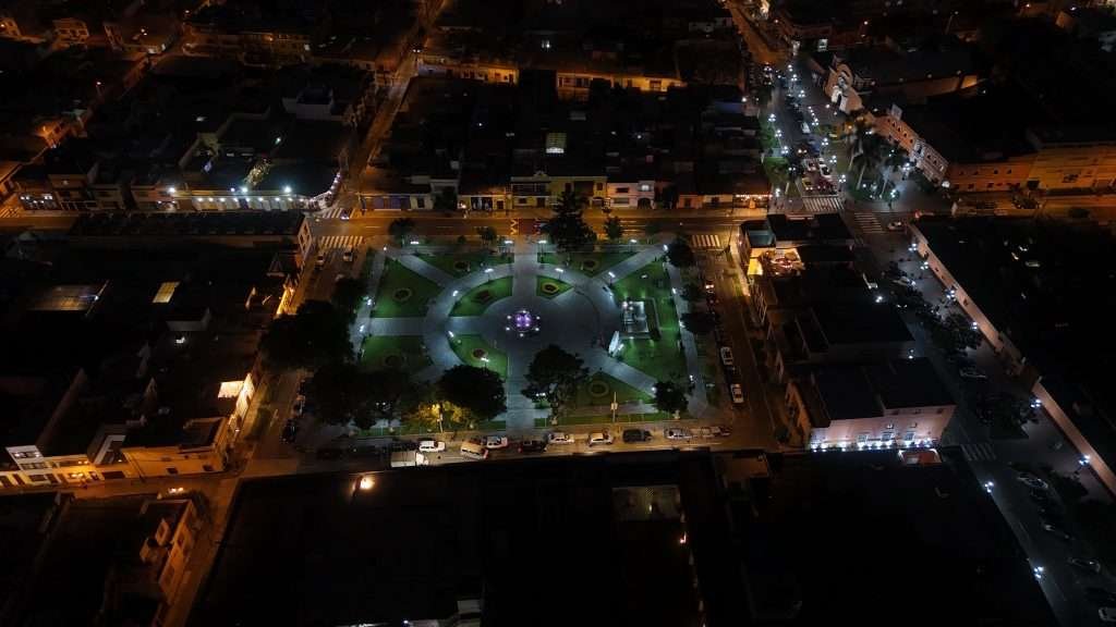 View from above Plaza Bolivar