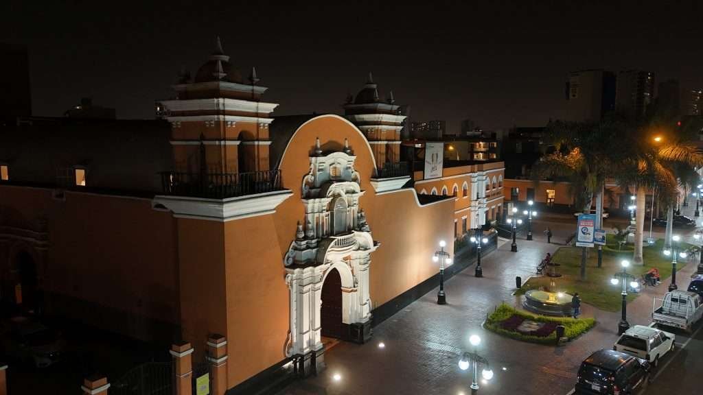 View of Santa Maria Magdalena Church