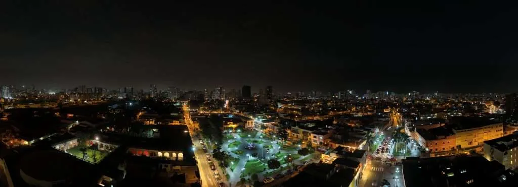 Pueblo Libre from above