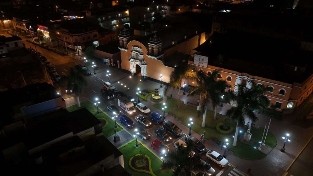 Pueblo Libre from above