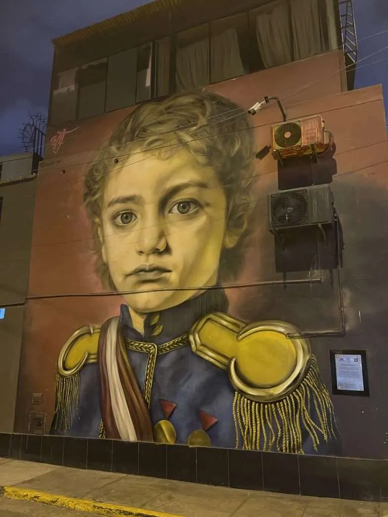 Street art in Pueblo Libre