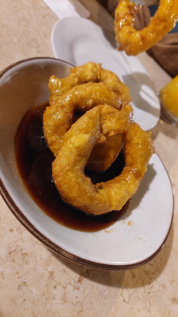 Picarones, a Peruvian dessert
