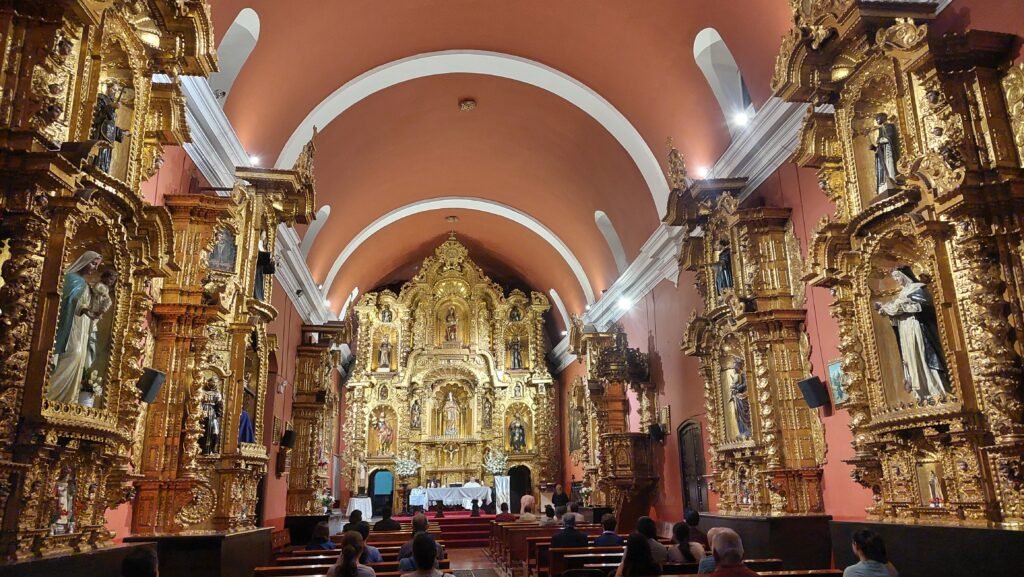 Oldes Rural Church in Lima, Santa Maria Magdalena